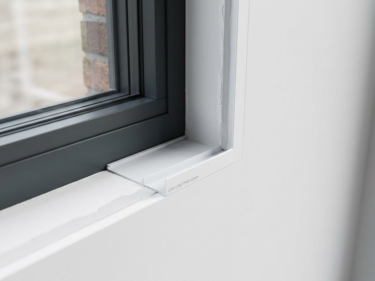 Profil ukončovací PVC 15 mm - 3 m