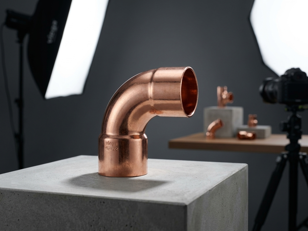 Koleno 90° pájecí Sanha Cu 5092 - 15 mm MF