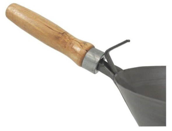 Naběračka s rukojetí ocelová 210 mm