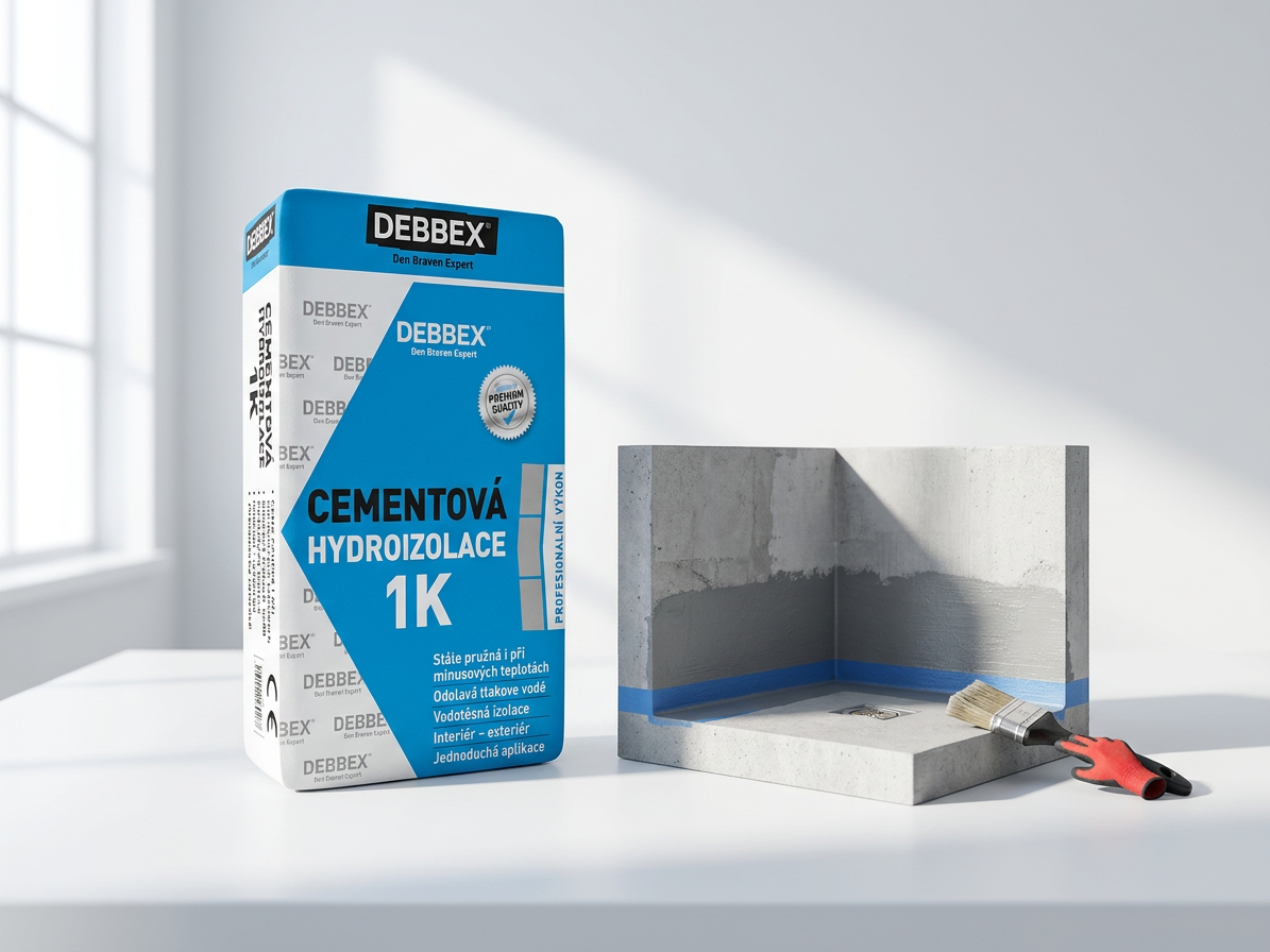 Cementová hydroizolace Den Braven 1K 9 kg