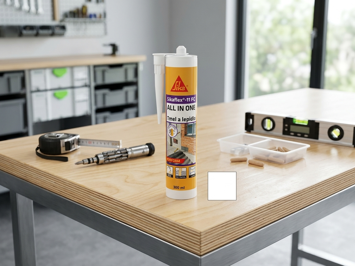 Tmel polyuretanový Sikaflex-11 FC Purform bílý 300 ml