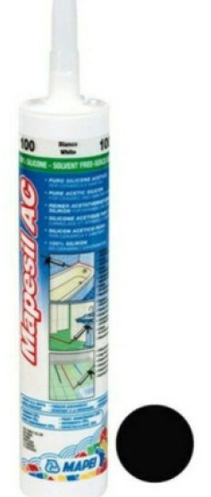 Tmel silikonový Mapei Mapesil AC 120 černá 310 ml