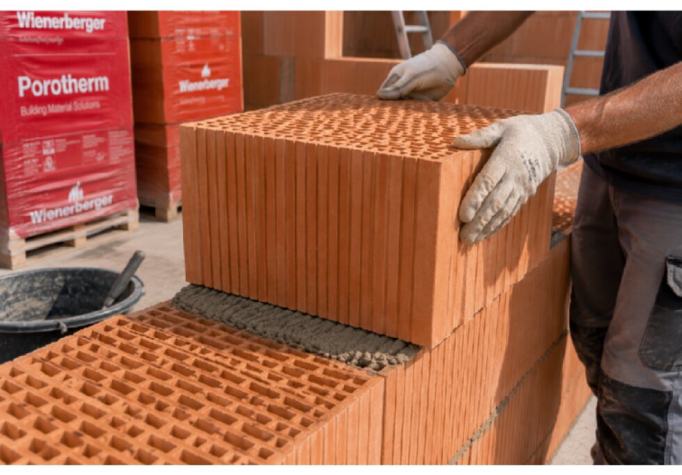 Cihla Porotherm Profi P10 - broušená/440×248×249 mm