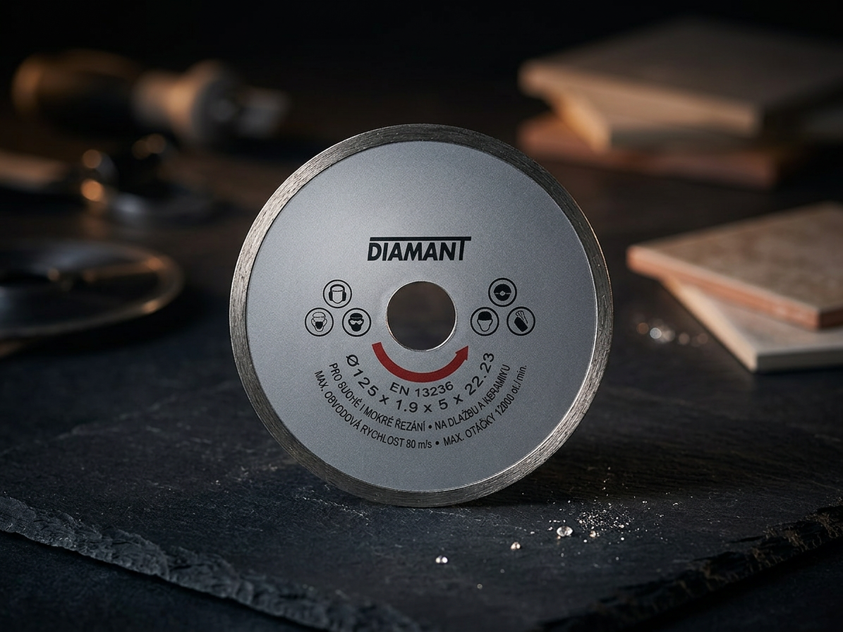 Diamantový kotouč plný STANDARD 230 mm