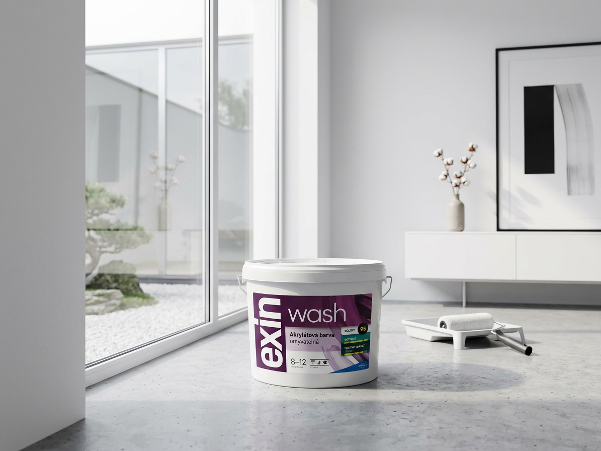 Barva akrylátová Stachema EXIN WASH bílá 15 kg