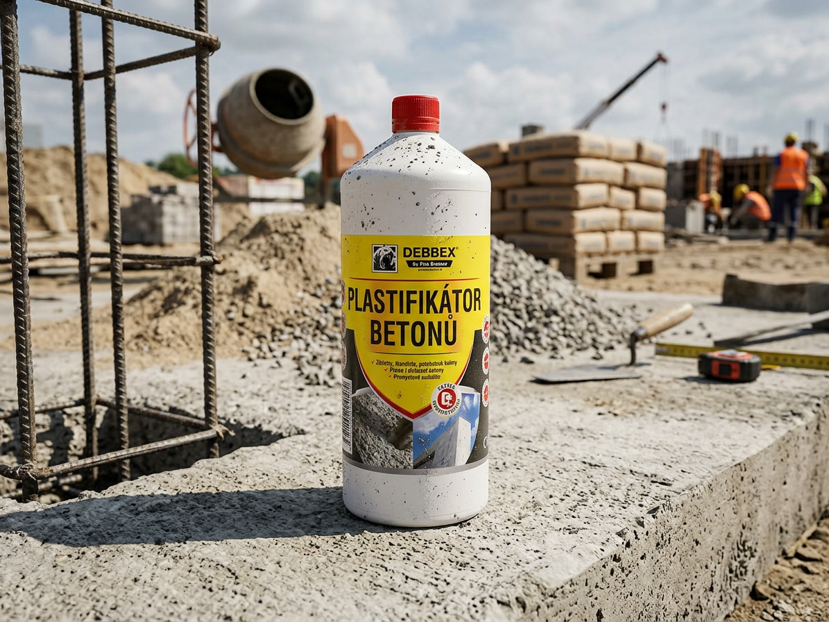 Plastifikátor betonů 1 l