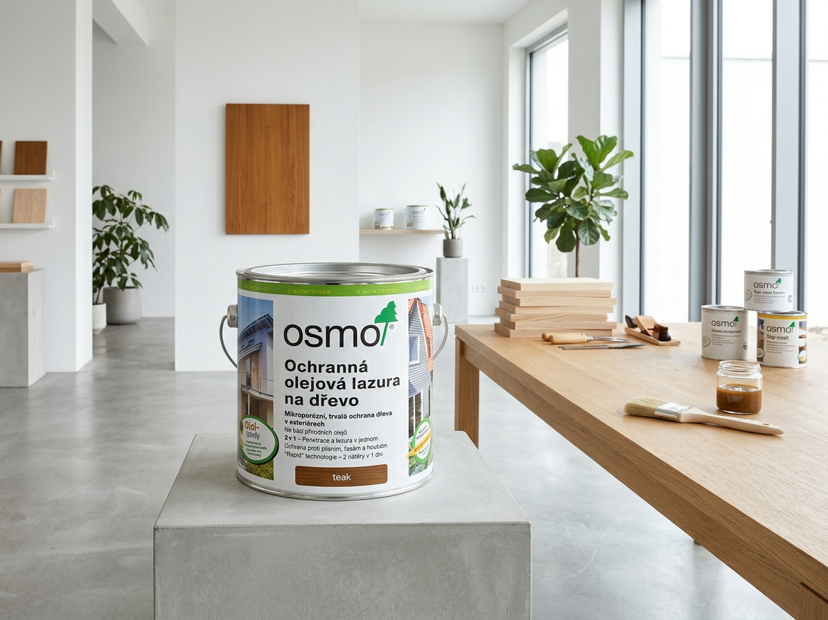 Lazura olejová ochranná Osmo 708 teak 2,5 l