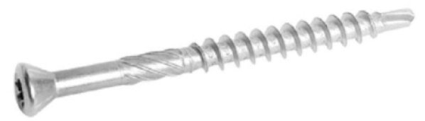 Vrut vrtací RAPI-TEC BSP do palubek a lišt T10 3,2×35 mm (250 ks/bal.)