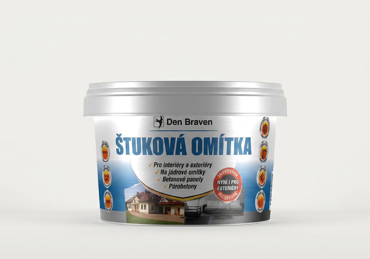 Štuková omítka Den Braven 4 kg