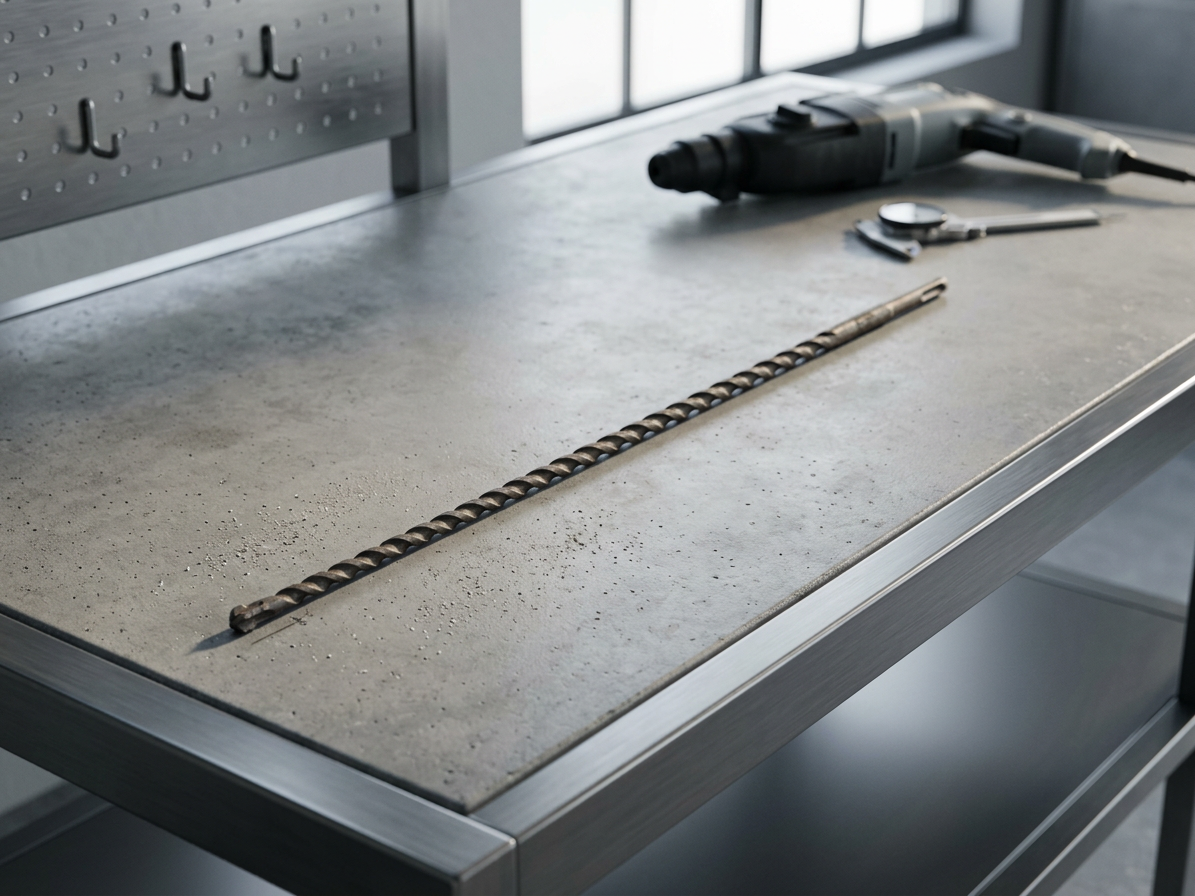 Vrták SDS + s vidiovým křížovým hrotem pro zdivo a beton 16 x 1000 mm