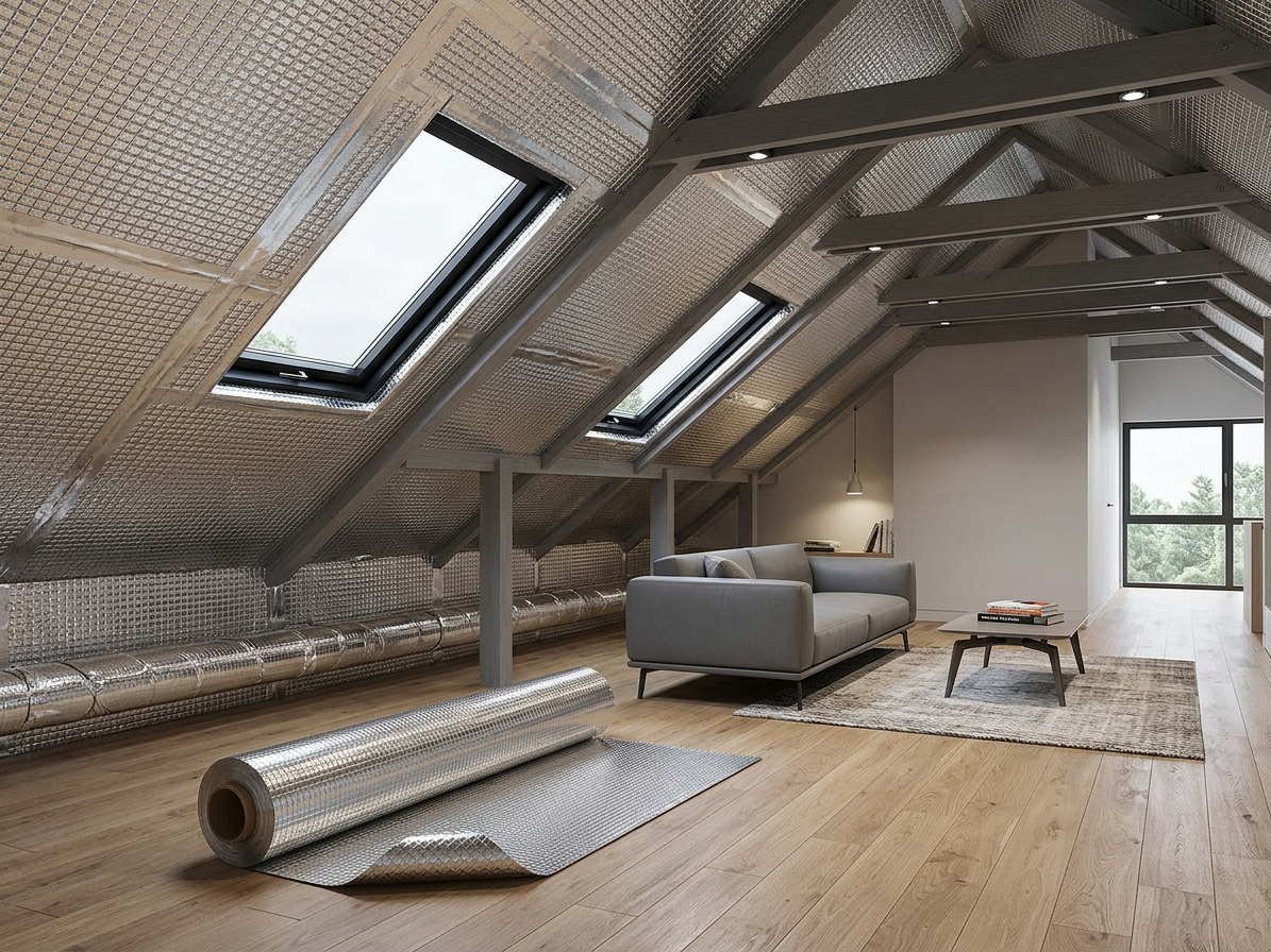 Reflexní fólie AL PET N 90 (75 m²/bal.)