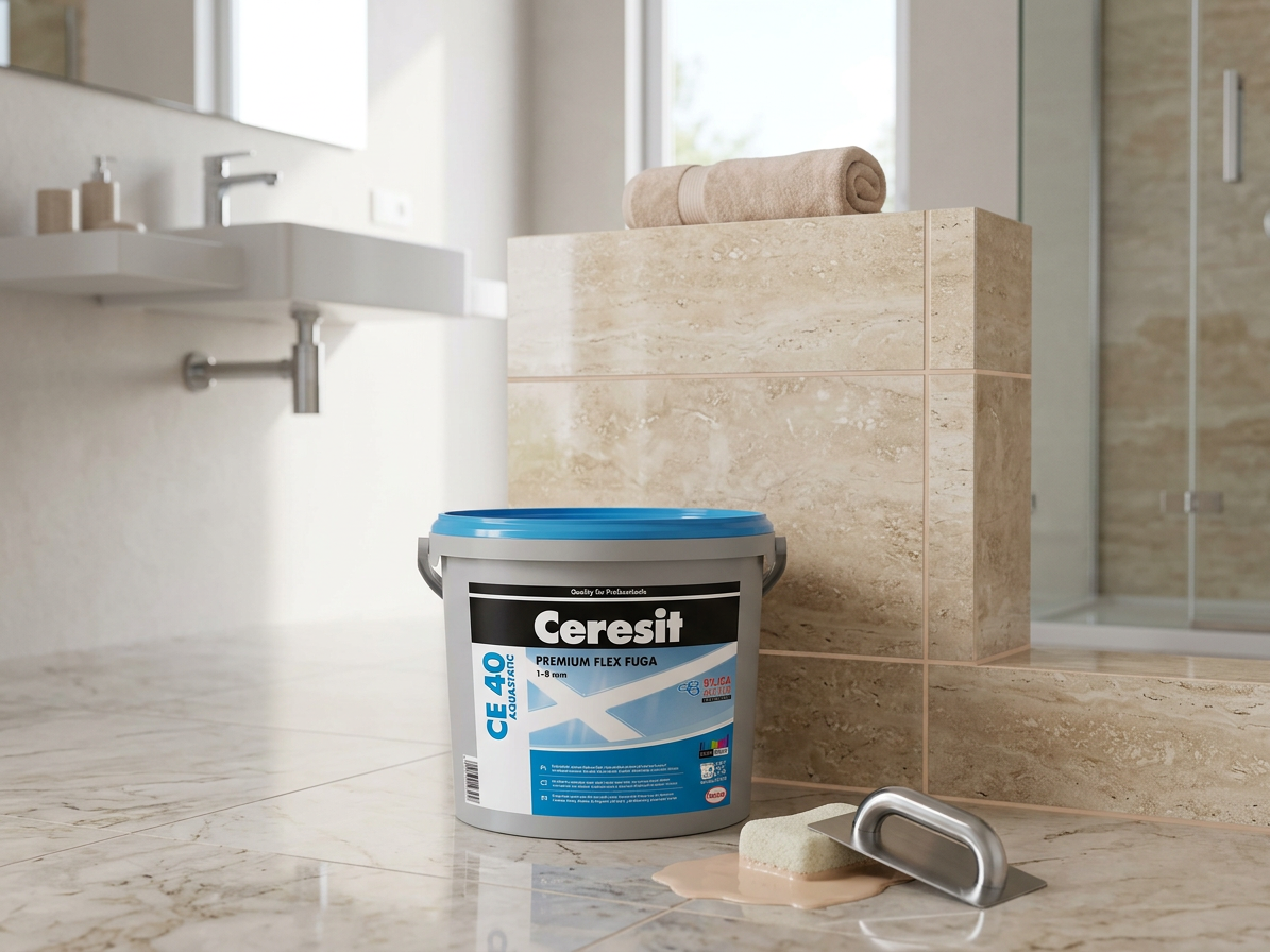 Hmota spárovací Ceresit CE 40 Aquastatic bahama 2 kg