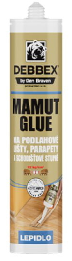 MAMUT GLUE na podlahové lišty 290 ml