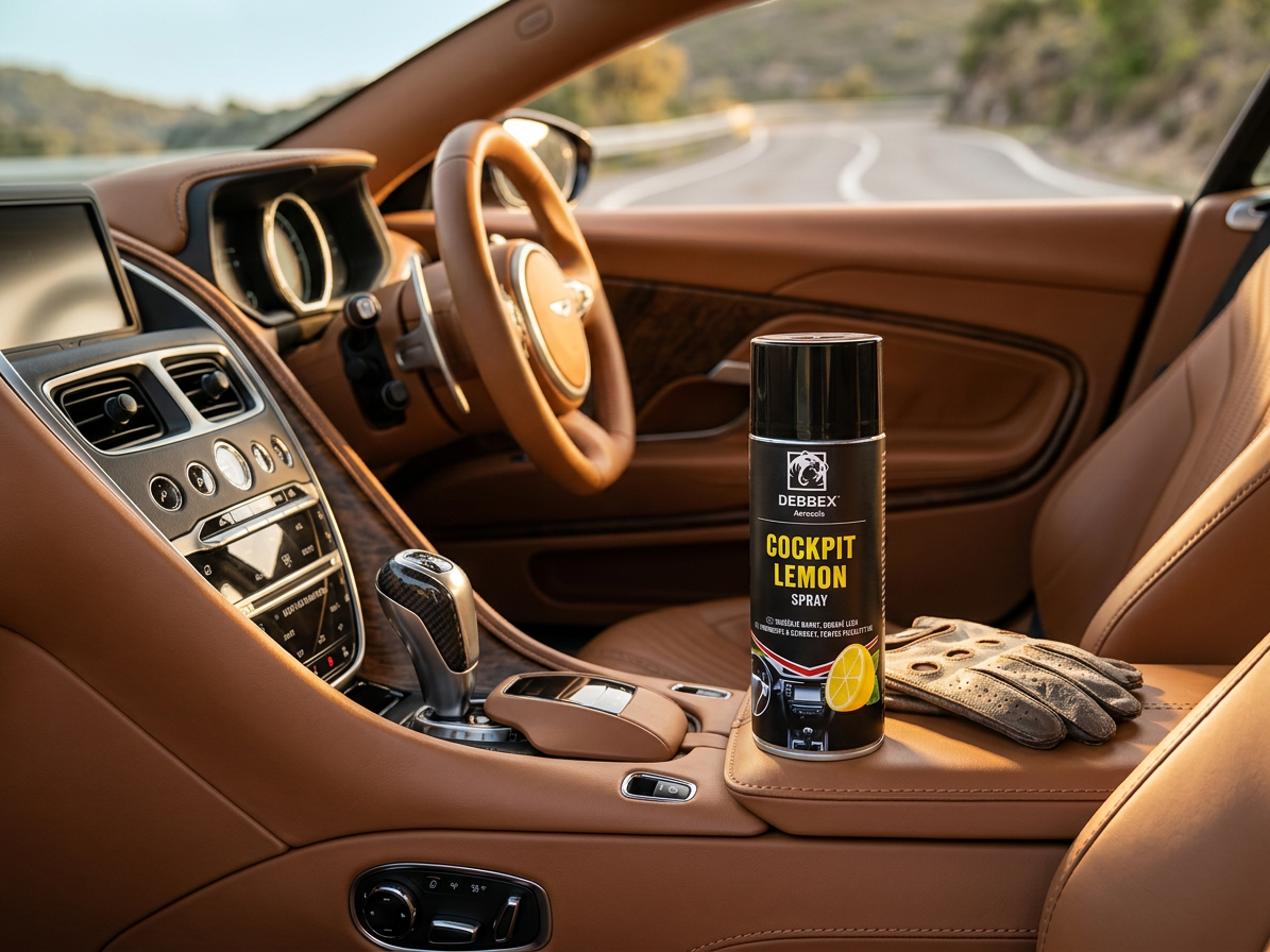 Cockpit spray CITRON Den Braven 400 ml