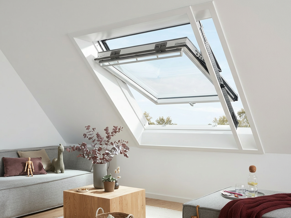 Okno střešní výsuvně kyvné Designo R79 - 140×74 cm