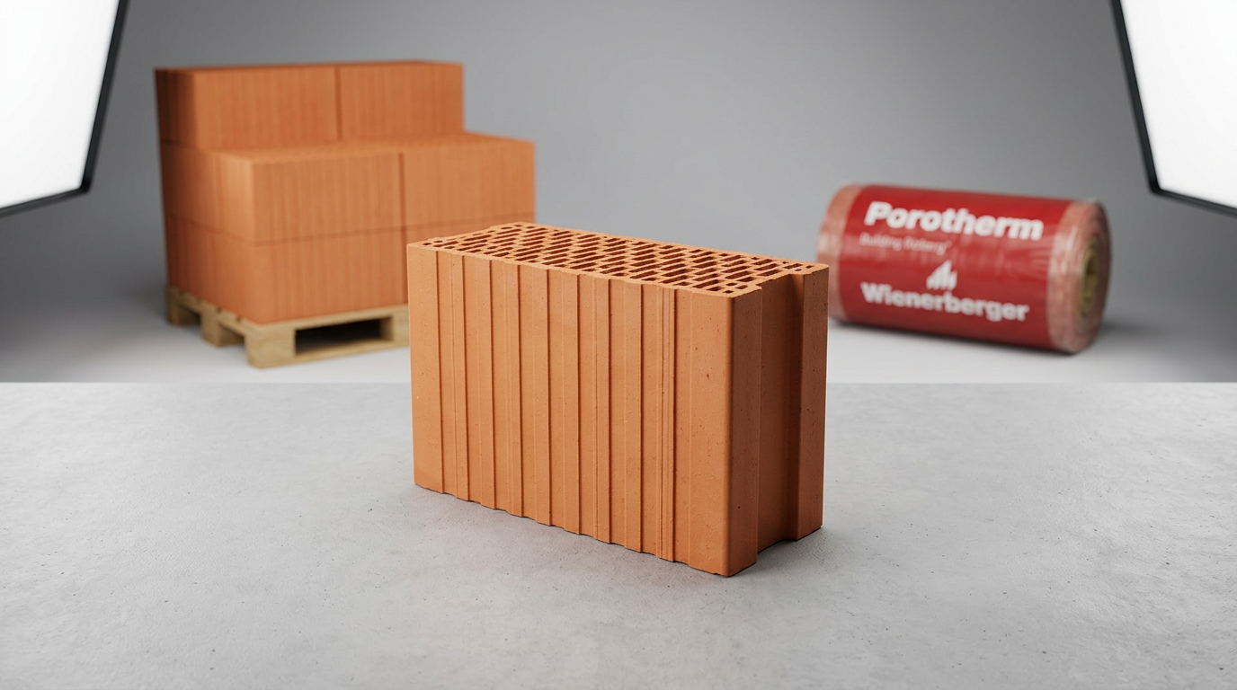 Cihla broušená Porotherm Profi Dryfix P10 - 115×497×249 mm