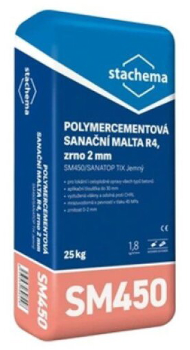 Hmota reprofilační Stachema SM450 / SANATOP TIX jemná 25 kg