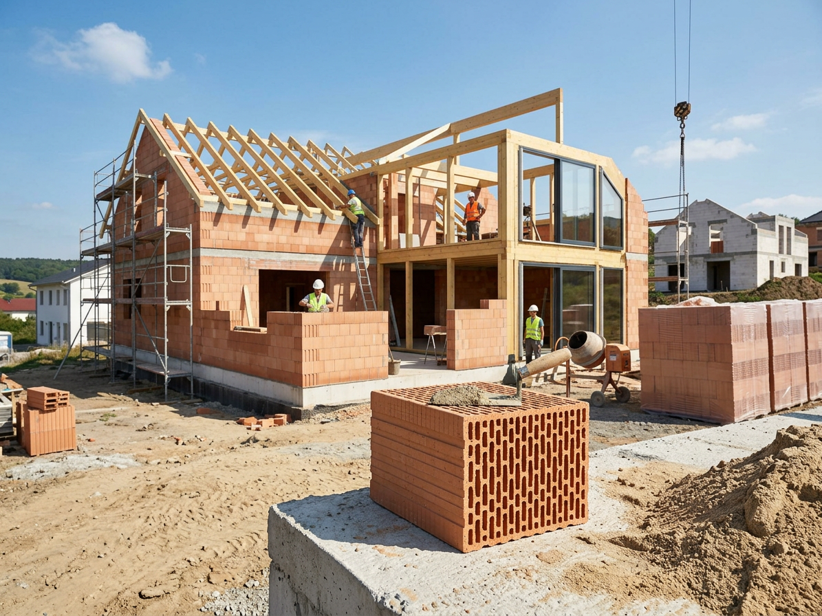 Cihla Porotherm Profi P10 - broušená/380×248×249 mm