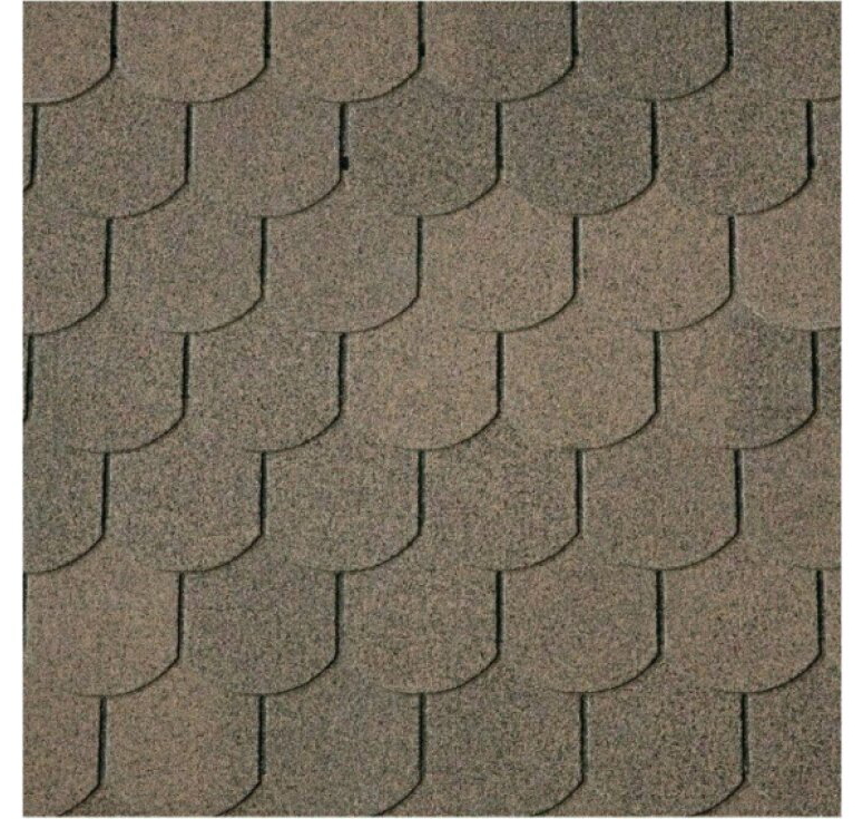 Šindel asfaltový IKO Superglass Biber 10 (podvojná hnědá/3,0m2)