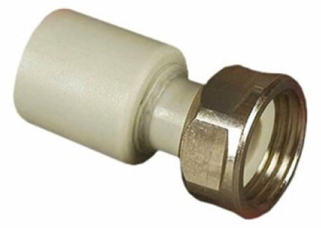 PPR přechodka 25 x 3/4" s převlečnou maticí