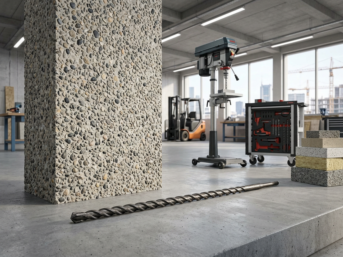 Vrták SDS + s vidiovým křížovým hrotem pro zdivo a beton 14 x 600 mm