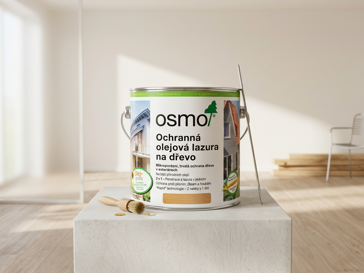 Lazura olejová ochranná Osmo 702 modřín 2,5 l