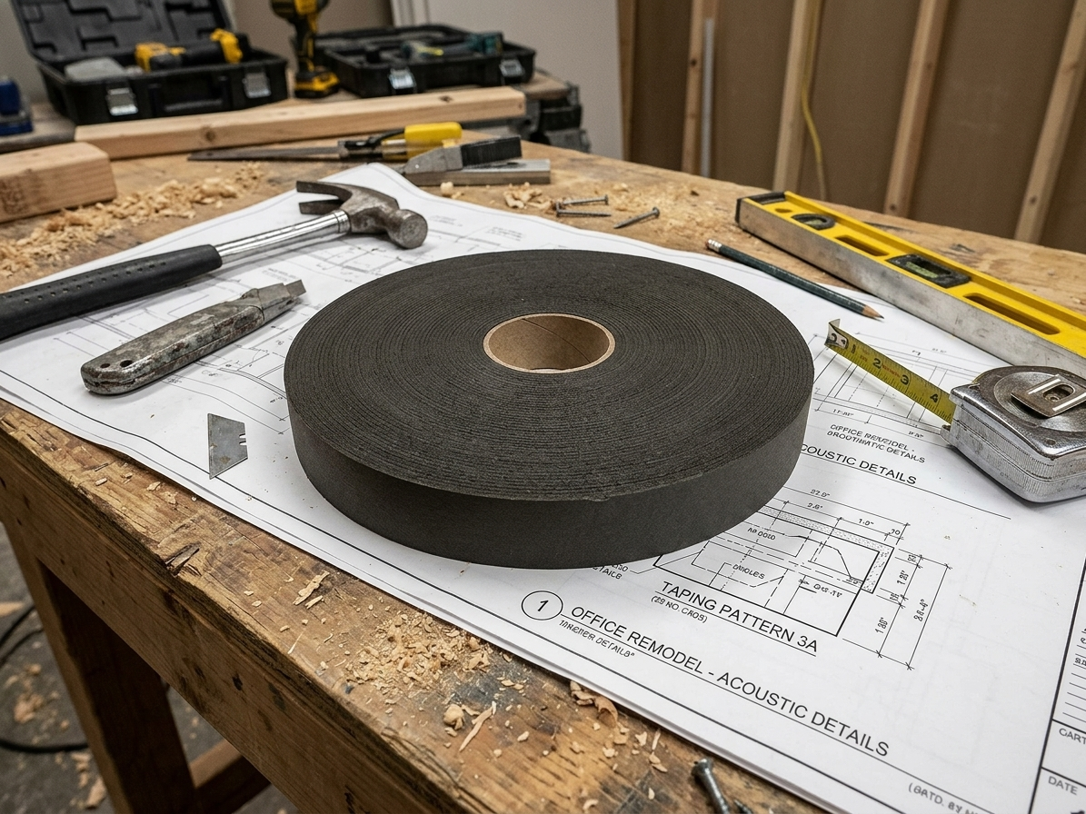 Páska akustická pěnová na SDK profil 45 mm × 30 m