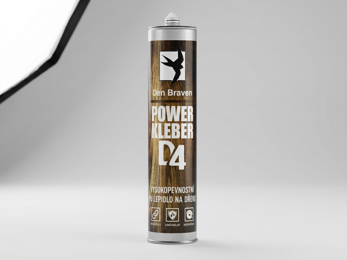 Lepidlo polyuretanové Den Braven Power Kleber D4 300 ml