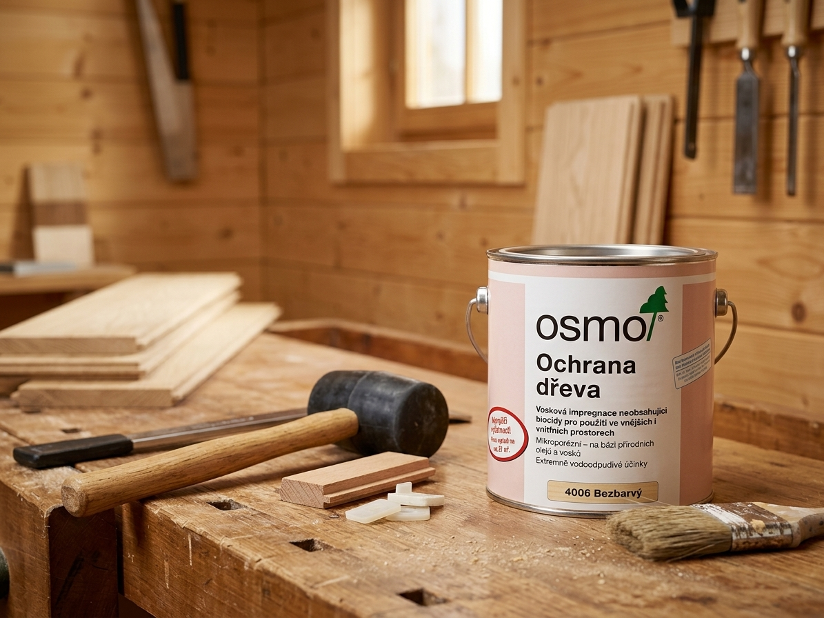 Impregnace vosková Osmo 4006 bezbarvá 0,75 l