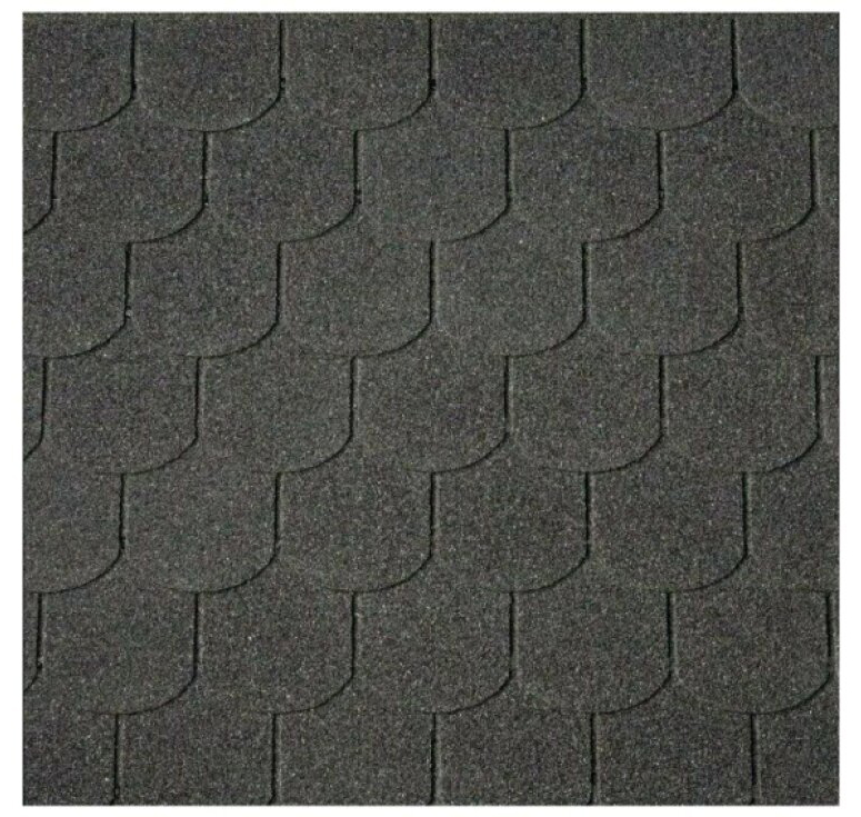 Šindel asfaltový IKO Superglass Biber 10 (černá/3,0m2)