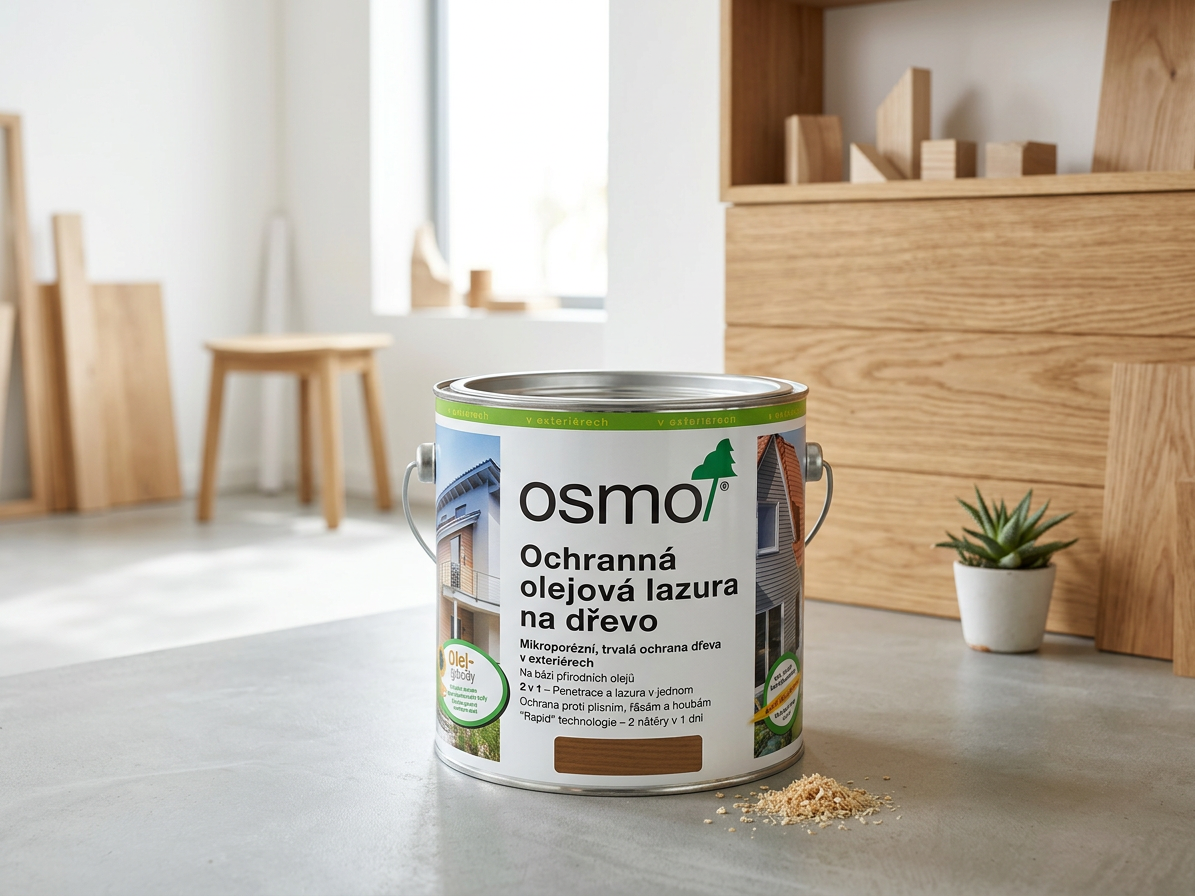 Lazura olejová ochranná Osmo 707 ořech 2,5 l