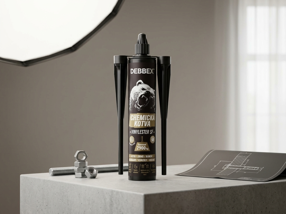 Kotva chemická Den Braven Vinylester SF 380 ml