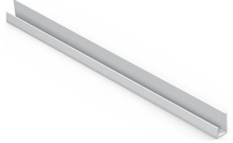 Profil ukončovací PVC 12,5 mm - 2,5 m