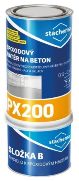 Nátěr epoxidový Stachema PX200 RAL 7040 šedá 1,2 kg