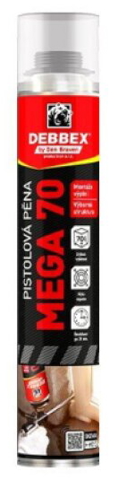 Pěna montážní Den Braven MEGA 70 - 870 ml