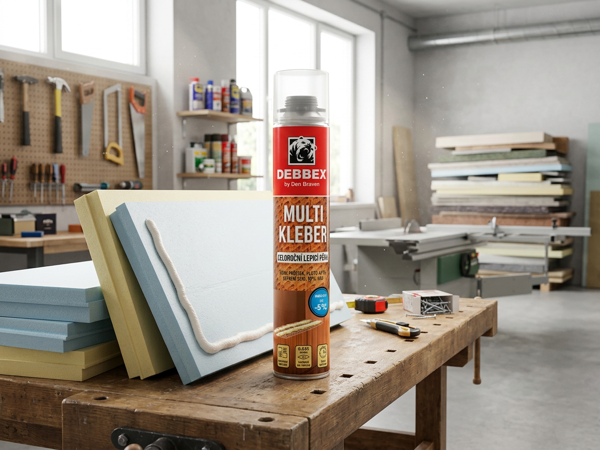 PU lepící Den Braven Multi Kleber 750 ml