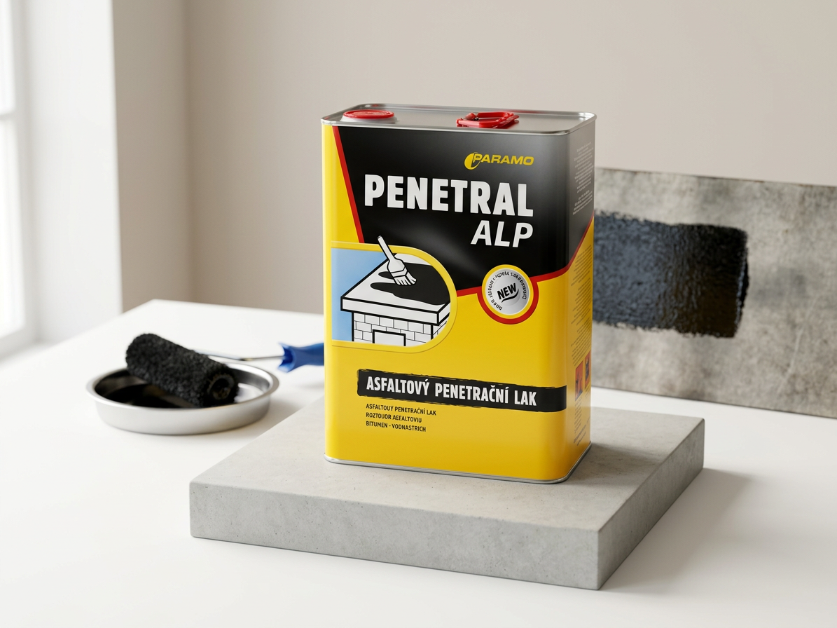 Lak asfaltový Penetral ALP – 9 kg