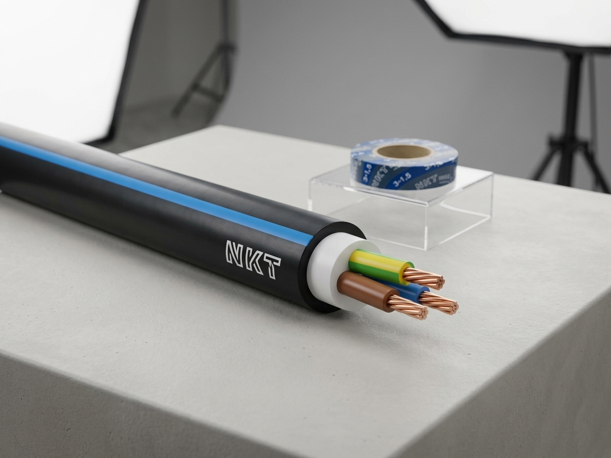 Kabel CYKY-J 3× 1,5 RE (50 m/bal.)