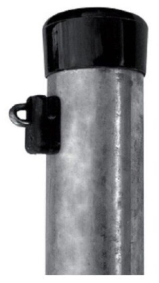 Sloupek kulatý Ideal Zn s příchytkou (průměr 48mm-výška 2,6m)