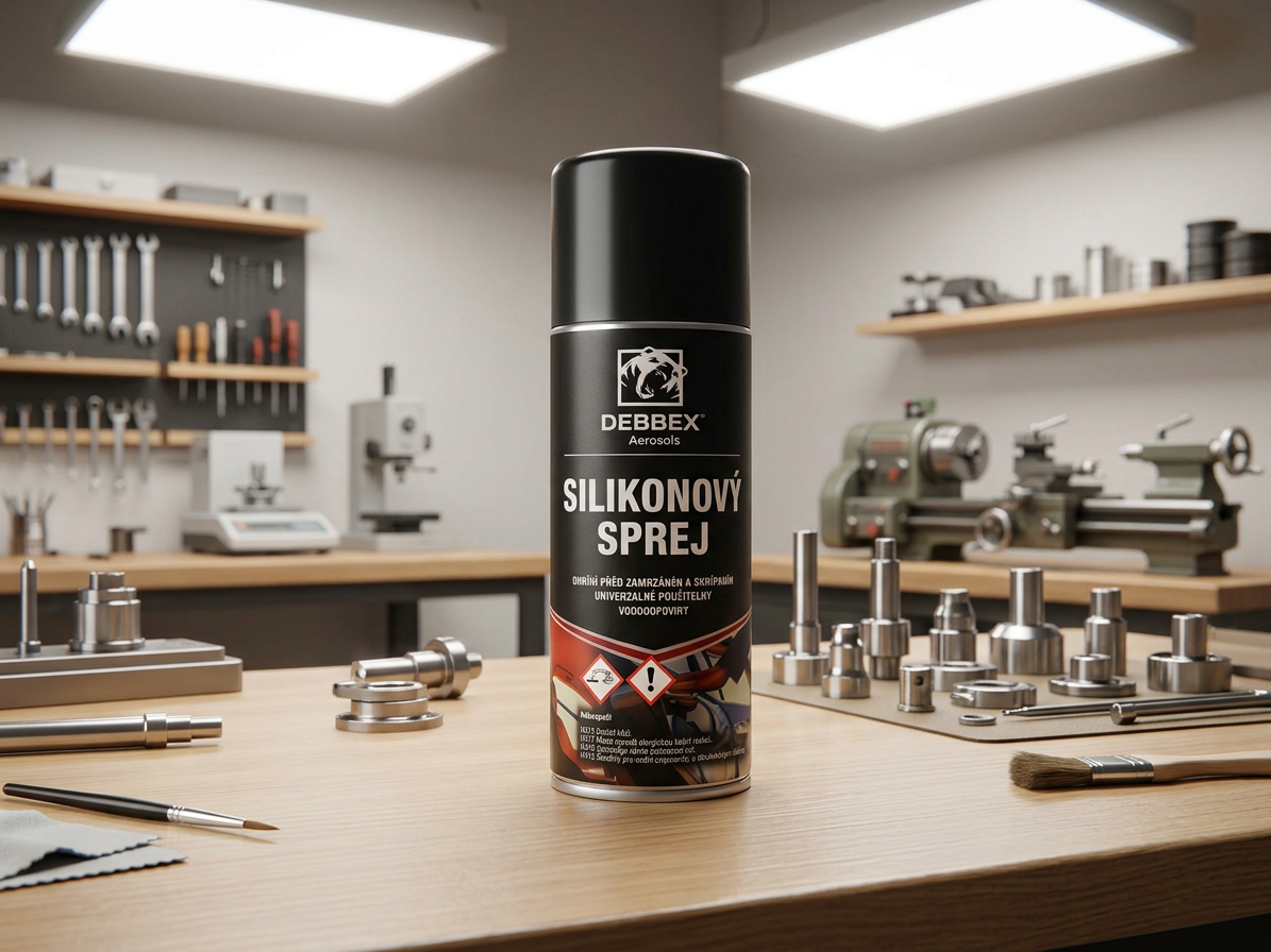 Sprej silikonový Den Braven 400 ml