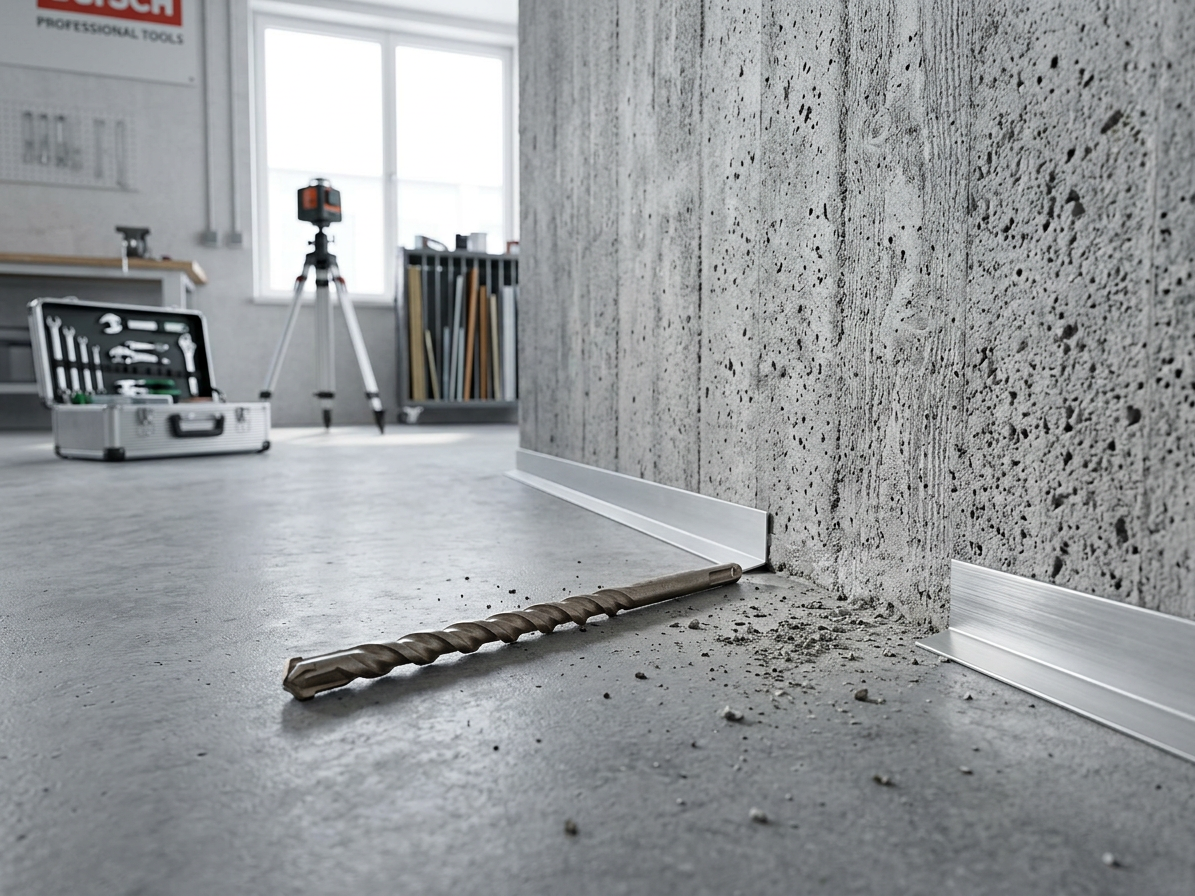Vrták SDS + s vidiovým křížovým hrotem pro zdivo a beton 16 x 210 mm
