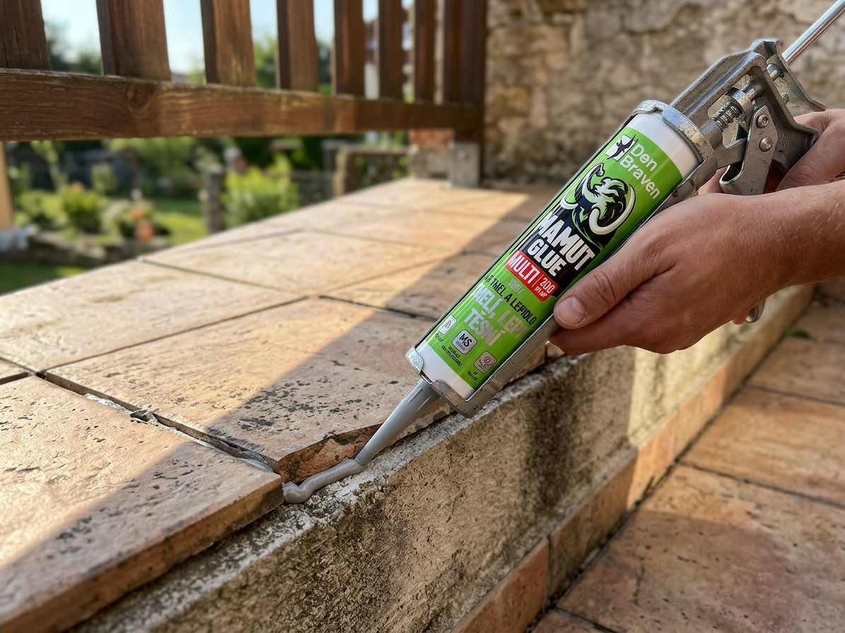 Lepidlo Den Braven MAMUT GLUE Multi šedý 290 ml