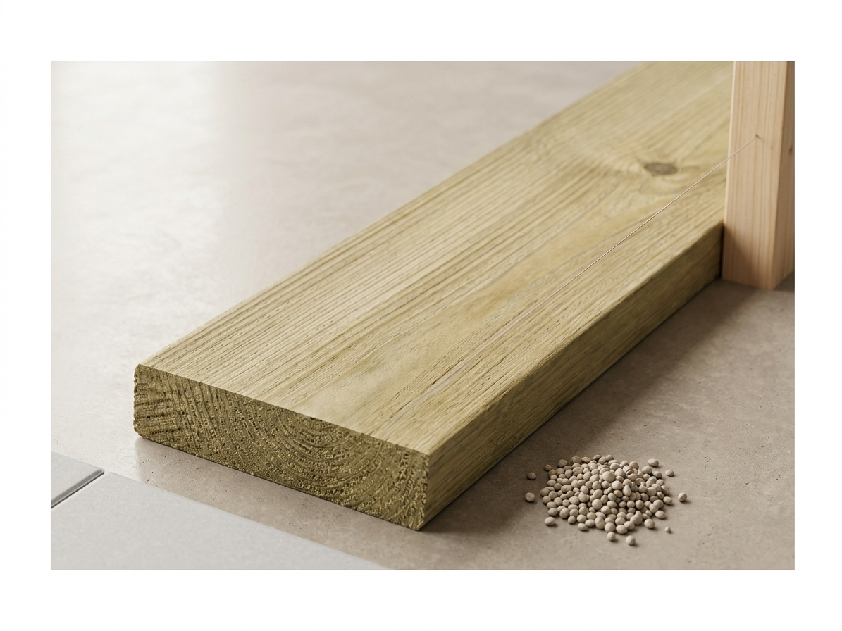Prkno tříděné impregnované 24/22×100 mm délka 4 m