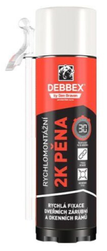 Rychlomontážní 2K pěna Den Braven 400 ml