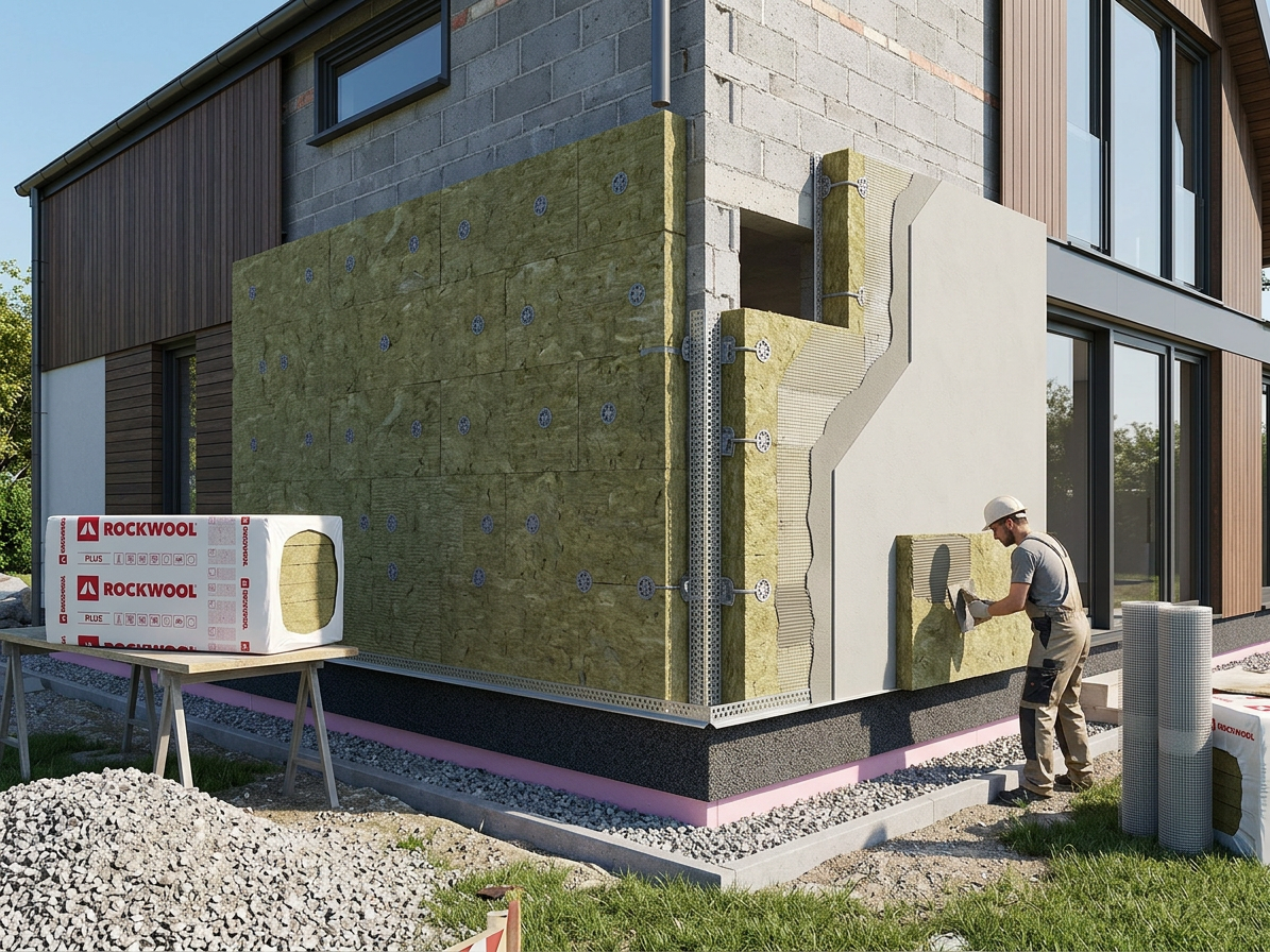 Tepelná izolace Rockwool Frontrock Plus 150 mm (1,2 m²/bal.)