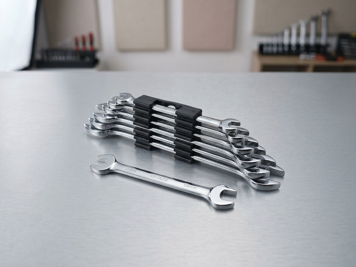 Klíče otevřené oboustranné 6–22 mm 8 ks