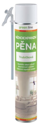 Pěna nízkoexpanzní trubičková Green Line 750 ml
