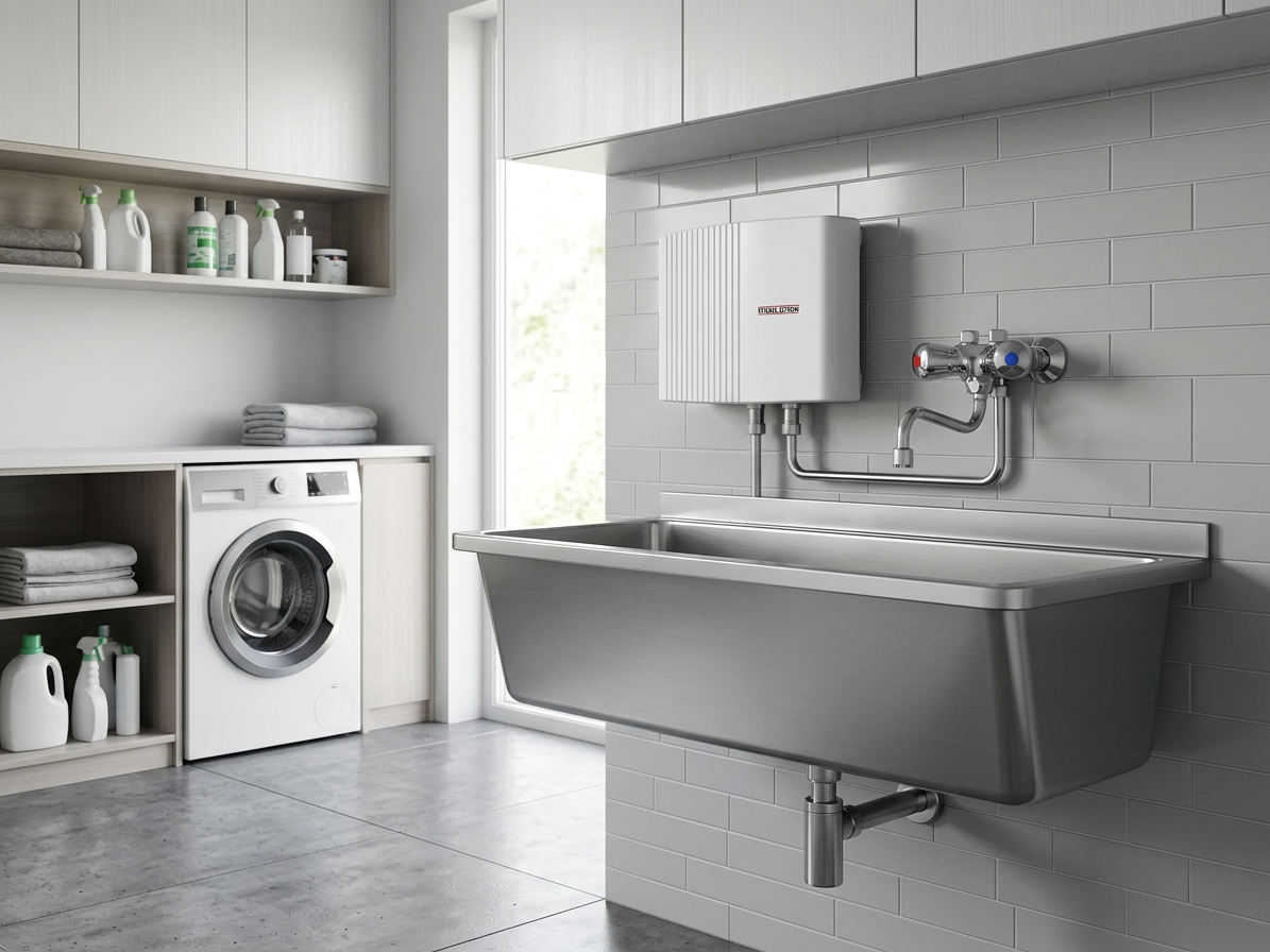 Elektrický průtokový ohřívač Stiebel Eltron EIL 3 Trend s nástěnnou baterií