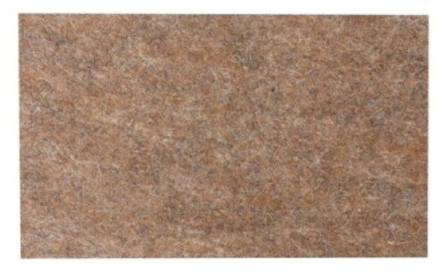 Hladítko ABS plst hnědá 250 x 130 x 10 mm