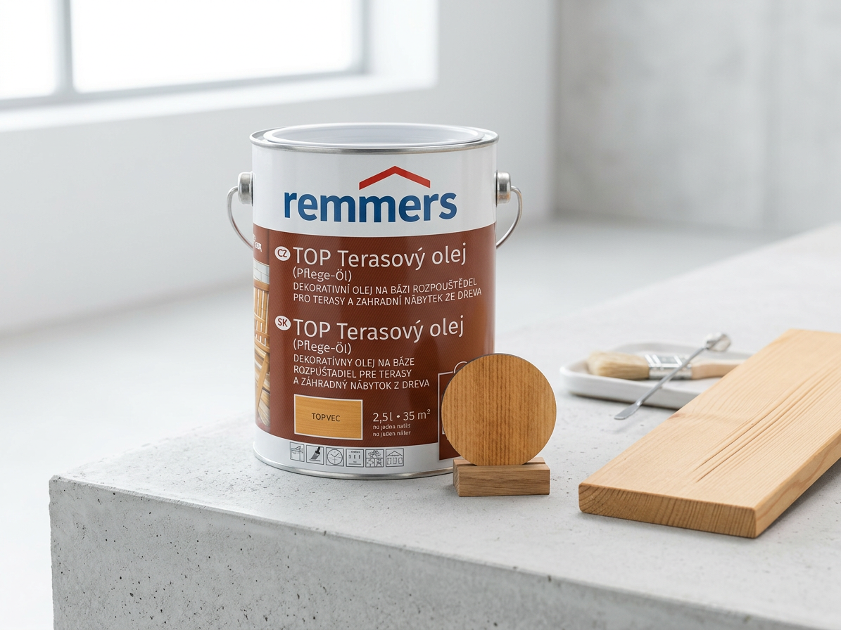Olej terasový Remmers TOP teak 2,5 l